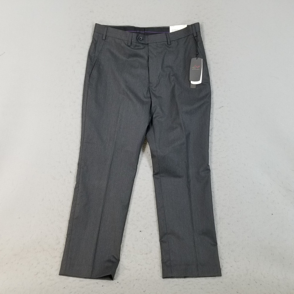 Greg Norman Pants Mens 36x30 Gray Luxe Collection P4LM10 Performance Golf